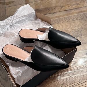 New Black Leather Cole Haan Piper Mule (size 8.5)